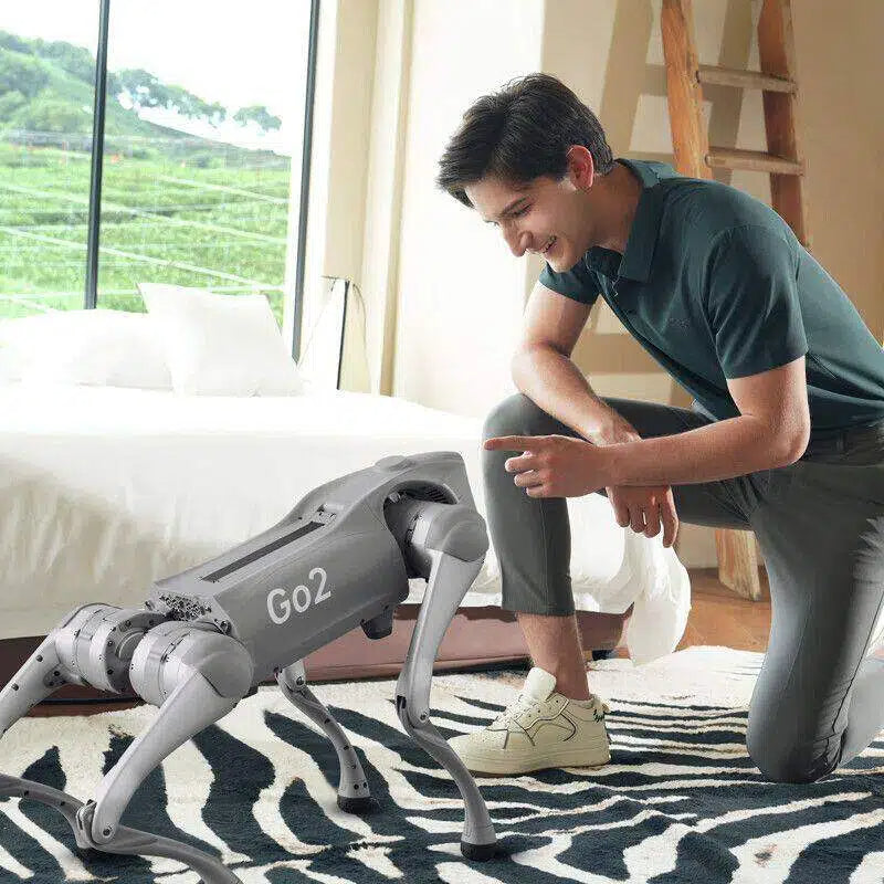Unitree Go2 Robot Dog – The Smart Warehouse & Delivery Assistant for Shopify Merchants