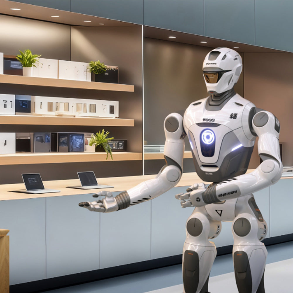 ENGINEAI T800 General Purpose Humanoid Robot 29DoF 7DoF Dexterous Hands 5kg Payload 450Nm Peak Torque AI Vision for Factory Logistics