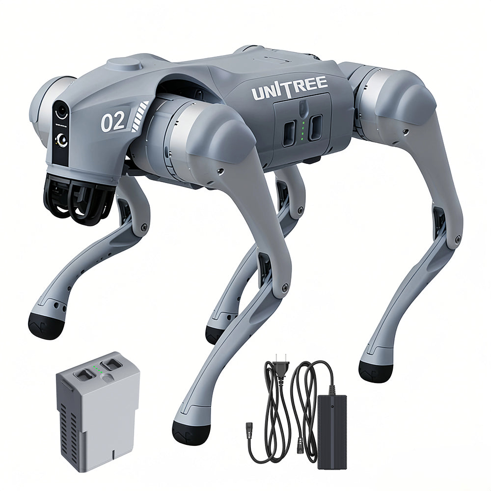 Unitree Go2 Air Quadruped Robot Dog Bionic AI Robotic Pet Companion – Embodied Intelligence – WiFi6 Bluetooth APP Control – 8000mAh Battery – STEM Education Programmable