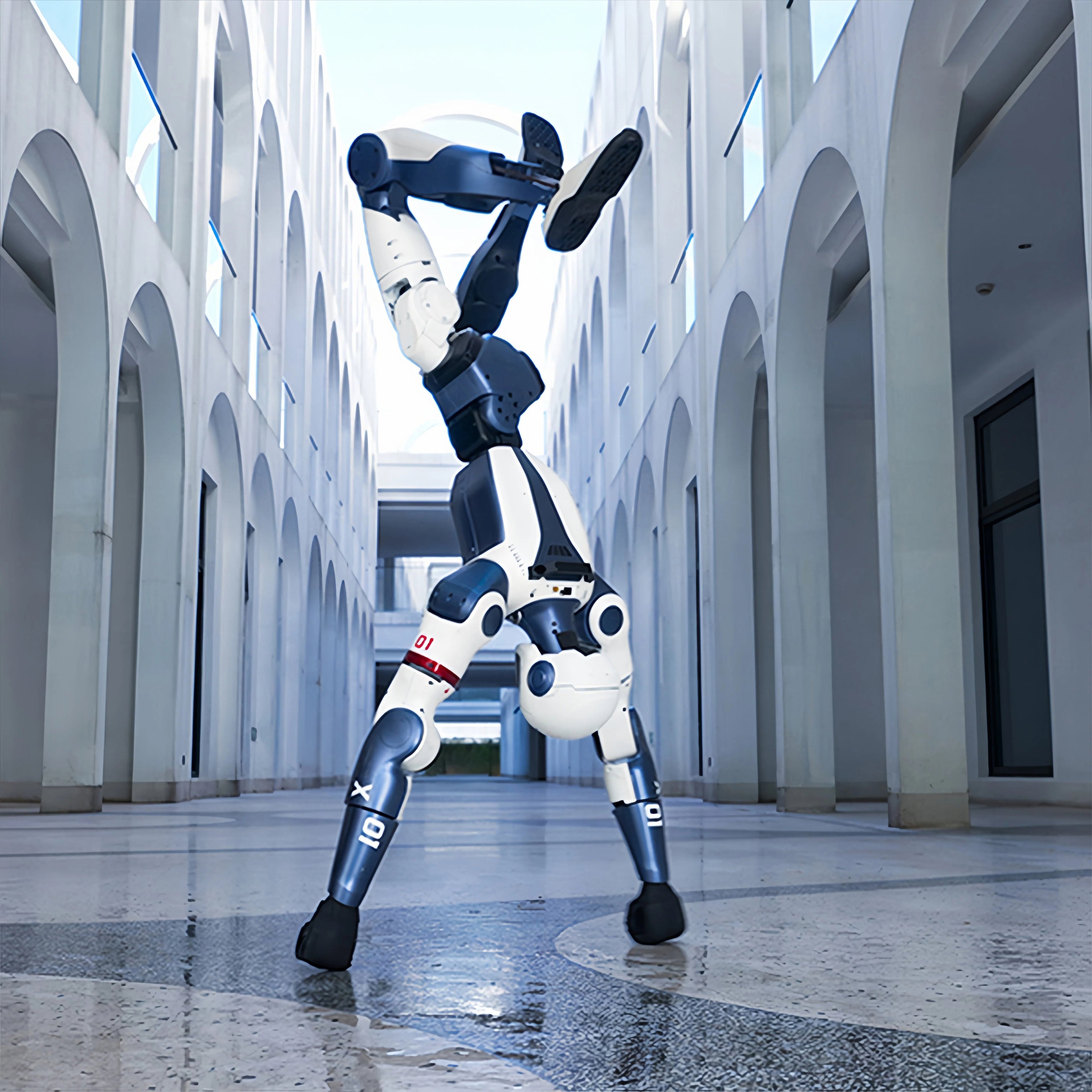 Intelligent Unitree R1 Humanoid for Logistics and Warehouse Automation with Mobile Manipulation Capability