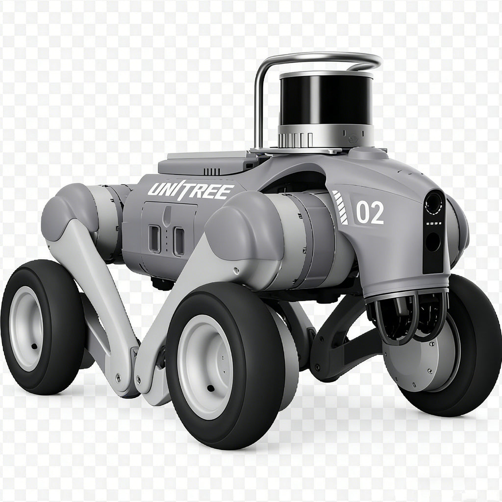 Unitree Go2-W Flagship Security Inspection Robot Dog with Hesai XT16 LiDAR & D1 Servo Manipulator – Smart Patrol & Alarm Light – Thermal Imaging Ready – Mobile Manipulation Research – Docking Station Compatible – Advanced Field Robotics